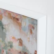 "Lizavetta Blush I" - Art Print in Blush by Marissa DeCinque - Frame Close-up