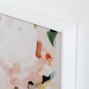"Rosie" - Art Print in Blush Pink by Parima Studio - Frame Close-up