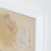 "character and quality" - Art Print in Parchment by Kamala Nahas - Frame Close-up