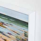 "Step Up / Step Out II" - Art Print in Multi by Jess Franks - Frame Close-up