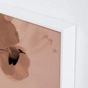 "Nature's bloom II" - Art Print in Blush by Marshe Hutchinson - Frame Close-up