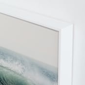 "sea glass II" - Art Print in Pacific Blue by Kamala Nahas - Frame Close-up