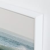 "sea glass I" - Art Print in Pacific Blue by Kamala Nahas - Frame Close-up