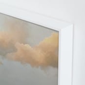 "Softness" - Art Print in Soft Pastel by Christa Kimble - Frame Close-up