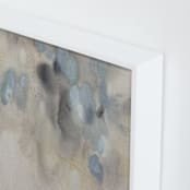 "Who We Are II" - Art Print in Sage and Sand by Christa Kimble - Frame Close-up