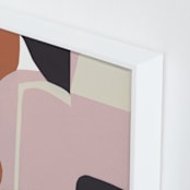 "Ava 1" - Art Print in Ginger Nutmeg by cyrille gulassa - Frame Close-up