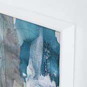 "Sea Glass No. 2" - Art Print in Sea by Julia Contacessi - Frame Close-up