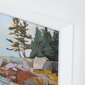 "Step Up / Step Out I" - Art Print in Multi by Jess Franks - Frame Close-up