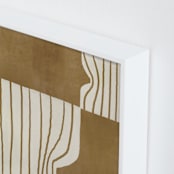 "Fiona" - Art Print in Toffee by Iveta Angelova - Frame Close-up