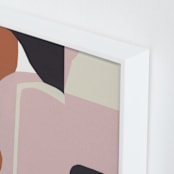 "Ava 1" - Art Print in Ginger Nutmeg by cyrille gulassa - Frame Close-up