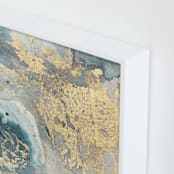 "Gem No. 2" - Art Print in Emerald by Julia Contacessi - Frame Close-up