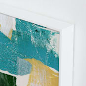 "To The Sea I" - Art Print in sand by sue prue - Frame Close-up