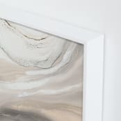 "Warm Sunlit Sand" - Art Print in sunlit sand by Teodora Guererra - Frame Close-up