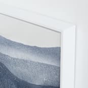 "Sacred Beginning No. 2" - Art Print in Indigo by Julia Contacessi - Frame Close-up