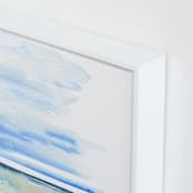 "Muse Triptych (right)" - Art Print in sea by Roberta Hoiness Art - Frame Close-up