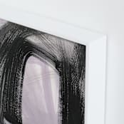 "Hidden and Revealed I" - Art Print in Lilac by Angela Simeone - Frame Close-up