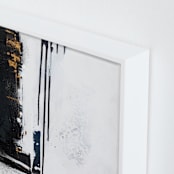 "The Juncture" - Art Print in Ink by Jeannine Chanin Penn - Frame Close-up
