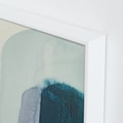 "passage 2" - Art Print in agate blue by Nell Waters Bernegger - Frame Close-up