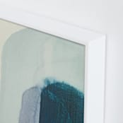 "passage 2" - Art Print in agate blue by Nell Waters Bernegger - Frame Close-up