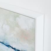 "Solstice" - Art Print in Snow by Lindsay Megahed - Frame Close-up