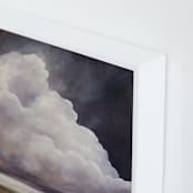 "Amethyst Evening" - Art Print in Amethyst by Mya Bessette - Frame Close-up