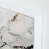 "Beneath the Layers" - Art Print in Pewter by Melanie Severin - Frame Close-up