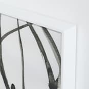 "Plant Cell 4" - Art Print in Black and White by Mary Gaspar - Frame Close-up