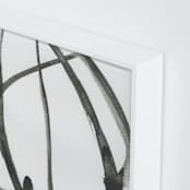 "Plant Cell 4" - Art Print in Black and White by Mary Gaspar - Frame Close-up