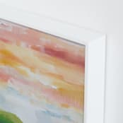 "Leaving Ojai" - Art Print in Vibrant Pink by sue prue - Frame Close-up