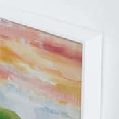 "Leaving Ojai" - Art Print in Vibrant Pink by sue prue - Frame Close-up