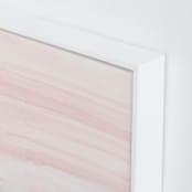 "Cascading Sky" - Art Print in Blush Pink by Little Valley Studio - Frame Close-up