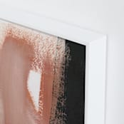 "Terra Cotta" - Art Print in Terra Cotta by Angela Simeone - Frame Close-up