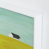 "rural midwest" - Art Print in Wheat by Robin Ott - Frame Close-up