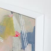 "Blue Jeans" - Art Print in Denim by Lindsay Megahed - Frame Close-up