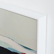 "The Chiton" - Art Print in Greenish Blue by Caryn Owen - Frame Close-up