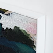 "Into The Mist III" - Art Print in Mist by Kayla King - Frame Close-up