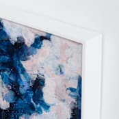 "Pamela" - Art Print in Ocean Blue by Parima Studio - Frame Close-up