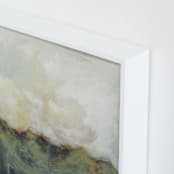 "Neutral Ground" - Art Print in Moss Green by Lorent and Leif - Frame Close-up