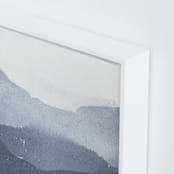 "Sacred Beginning No. 1" - Art Print in Indigo by Julia Contacessi - Frame Close-up