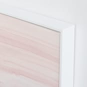 "Cascading Sky" - Art Print in Blush Pink by Little Valley Studio - Frame Close-up
