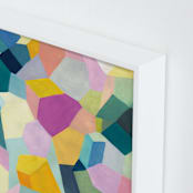 "summer abstract" - Art Print in peony by raven erebus - Frame Close-up