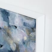 "Imbue" - Art Print in Blue Skies by Lindsay Megahed - Frame Close-up