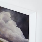 "Amethyst Evening" - Art Print in Amethyst by Mya Bessette - Frame Close-up