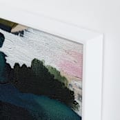"Into The Mist III" - Art Print in Mist by Kayla King - Frame Close-up