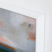 "Cliff No. 1" - Art Print in White by AlisonJerry - Frame Close-up