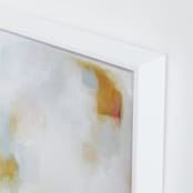 "Breathe" - Art Print in White by Nicoletta Savod - Frame Close-up