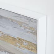 "Malibu Gold No. 1" - Art Print in Soft Neutral by Julia Contacessi - Frame Close-up
