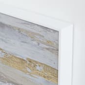 "Malibu Gold No. 1" - Art Print in Soft Neutral by Julia Contacessi - Frame Close-up