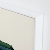 "Spring Seascape Diptych II" - Art Print in Blue Green by Caryn Owen - Frame Close-up