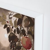 "Apples painting" - Art Print in Autumn Rosewood by Black Botanic - Frame Close-up